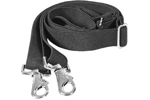 Horze Elastic Horse Blanket Leg Straps - Black - One Size