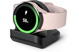 MENEEA Stand for Samsung Galaxy Watch Ultra 2025 47MM/ 8 Classic 46MM/Watch 8 40/44MM/7 40,44mm/ Ultra/6 40 44mm Non-Slip Silicone Charging Dock,Charger Base Holder with Cable Management Slot,NOT Charger