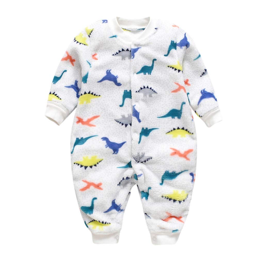 Pijama Bebe 0 18 Meses Mameluco Calido Recien Nacido De Dibujos Animados Del Dinosaurio Del Mameluco Suaves Pijamas Mono De Felpa Manga Larga Peleles Cashmere Mono Ropa Ropa De Abrigo Proinspecta Cl
