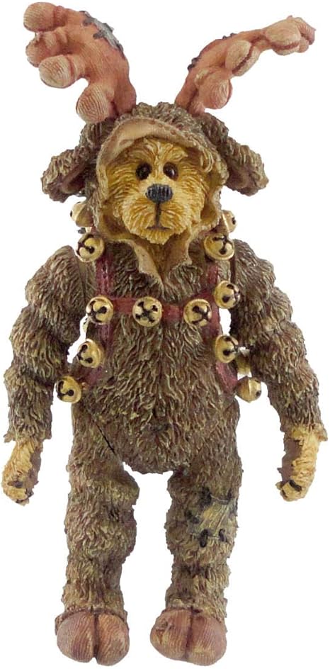 Amazon Com Boyds Bears Resin Ivan Mooselbeary Resin Christmas Shoe Box Bear 3215 Rfb Home Kitchen