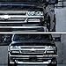 VIPMOTOZ Front Bumper LED Strip Fog Light Assembly For 1999-2002 Chevy Silverado 1500 2500 3500 & 2000-2006 Chevy Tahoe Suburban, Matte Black Housing, Driver and Passenger Side