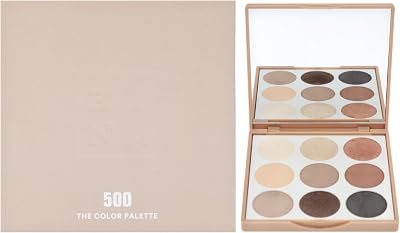 - The Color Palette 500 - Lidschatten Palette Mehrfarbig