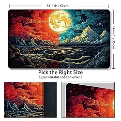 Malqiqi Playmat for MTG, with Free Storage