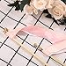 Whaline 30 Pack Ribbon Sticks Chromatic Silk Ribbon with Bells Fairy Stick Wish Wands for Wedding and Valentines Party (Pink)