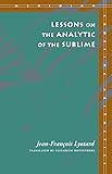 Lessons on the Analytic of the Sublime (Meridian: Crossing Aesthetics)
