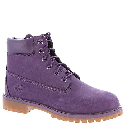 purple tims boots