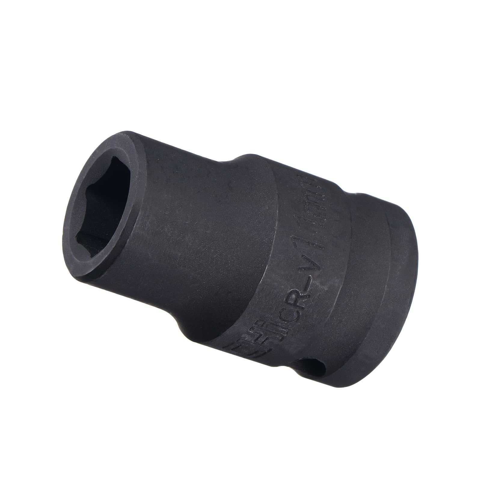CoCud Deep Impact Socket, 1/2 Inch Drive 11mm Socket Size, CR-V 6-Point Metric Deep Sockets - (Applications: for Remove Tighten Hex Head Bolts Nuts)