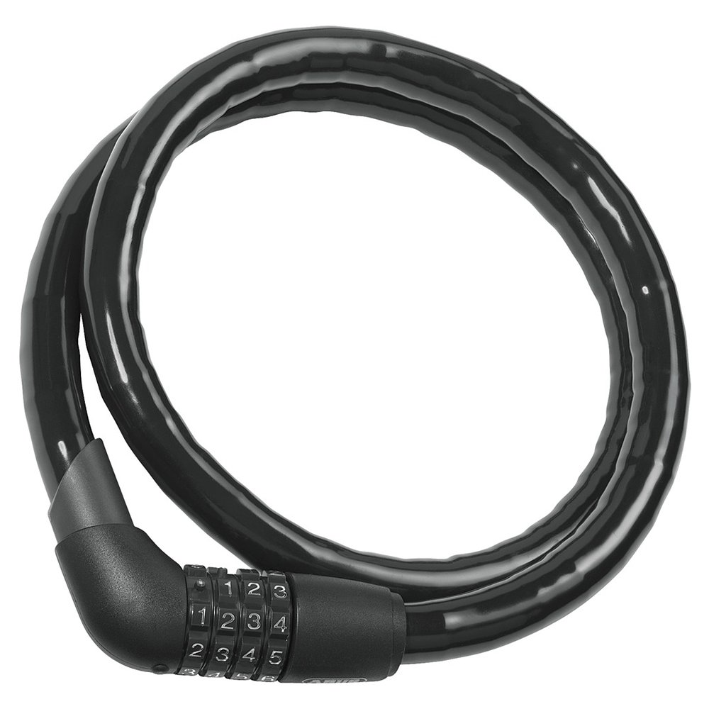 ABUS armoured cable lock Steel-O-Flex Tresor 1360 - combination lock made of steel cable with armour made of steel sleeves - security level 6