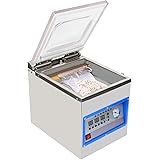 Netcoi Commercial Chamber Vacuum Sealer Machine Free Standing Grade Vacuum Packaging Machine for Sous Vide, Liquids, Powders,