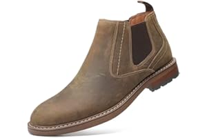 Arkbird Chelsea Ankle Boots for Men Genuine Leather Oxford Casual and Formal Dress Boot