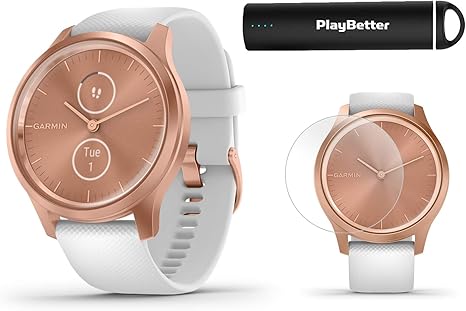 garmin vivomove white