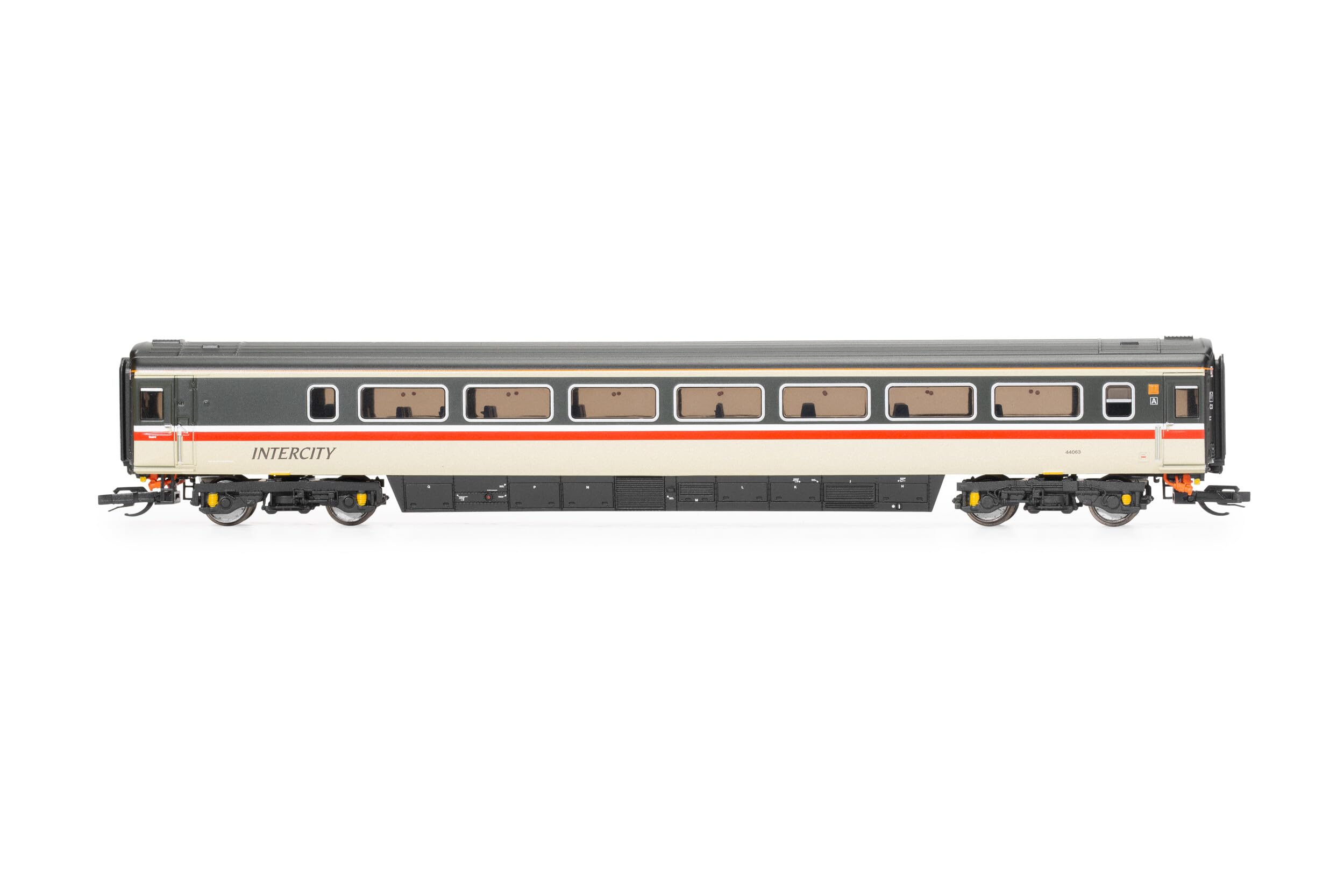 Hornby TT:120 Coach Car - TT4028 BR Intercity, Mk3 Tourist Guard Standard, 44063 - Era 8 Train Toy, TT Gauge Carriage for Train Set, Rolling Stock Models for Adults - 1:120 Scale Model Gift