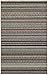 Garland Rug Carnival Area Rug, 4-Feet by 6-Feet, Random Multi-Color Stripes