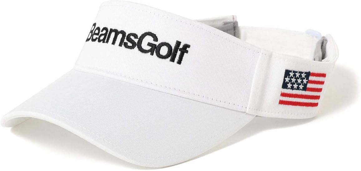 Amazon ビームスゴルフ Beams Golf ボウシ シーズン サンバイザー fw メンズ 帽子 通販