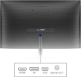 Philips 245E1S 24" QHD Monitor 75Hz IPS AMD FreeSync 2560x1440 HDMI DP view 4