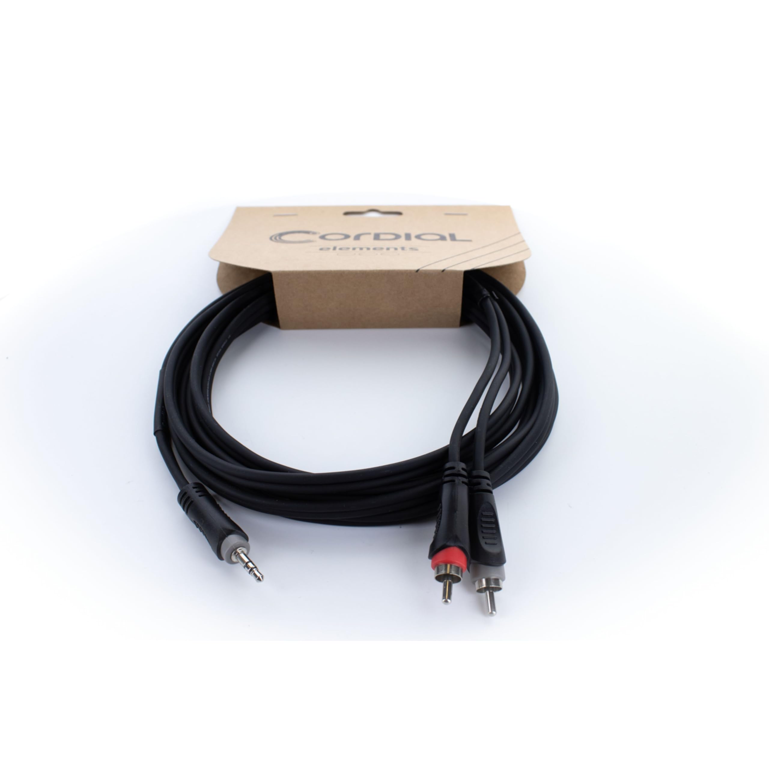 Y Cable with Strap Mini Jack Stereo / 2 RCA 1 m