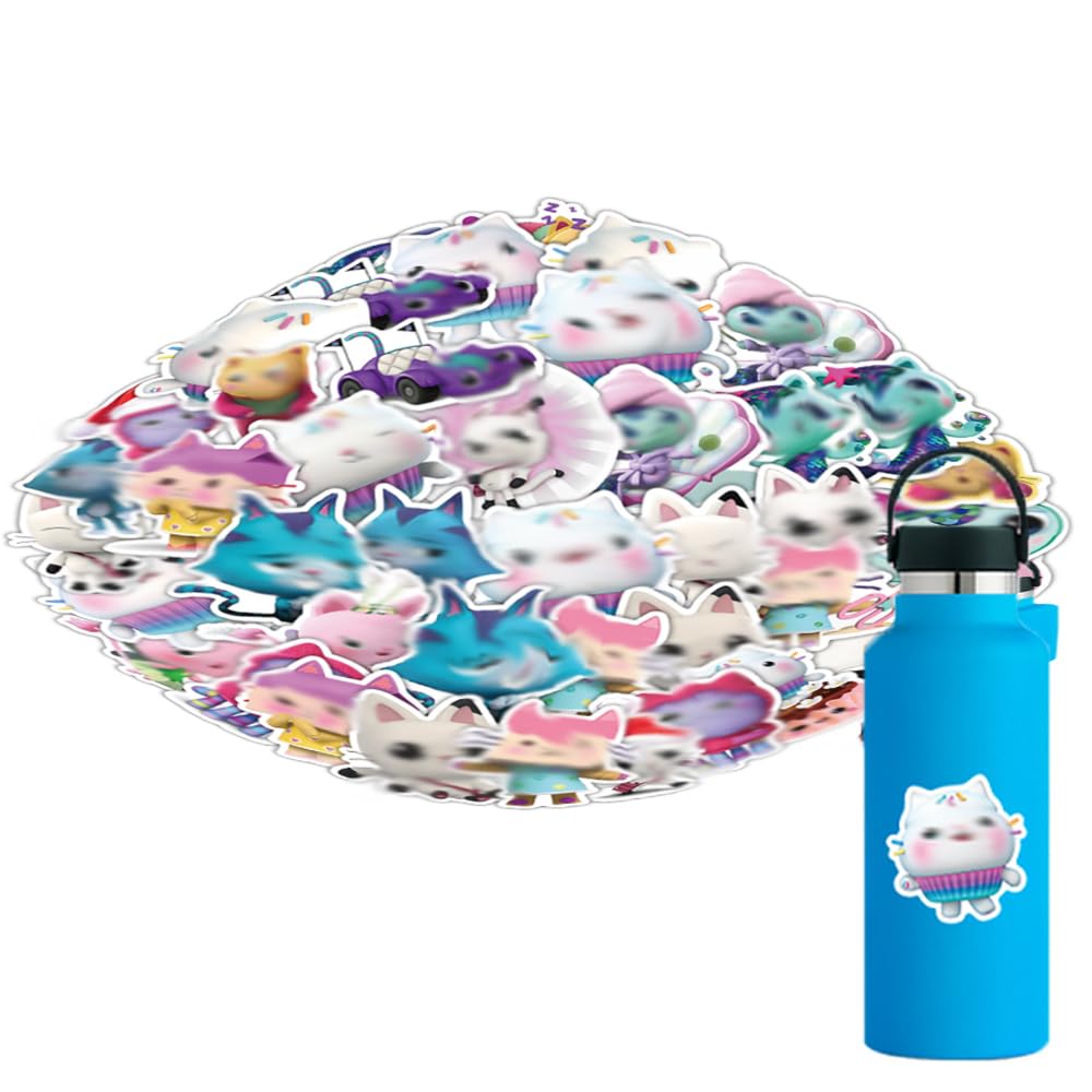 Photo 1 of 102pcs Cartoon Stickers for Kids, Anime Decals for Teens,Vinyl Waterproof of Cute Characters Sticker for Laptop?Phone?Hard Hat?Skateboard?Scrapbooking?Christmas Gifts for Kids x3