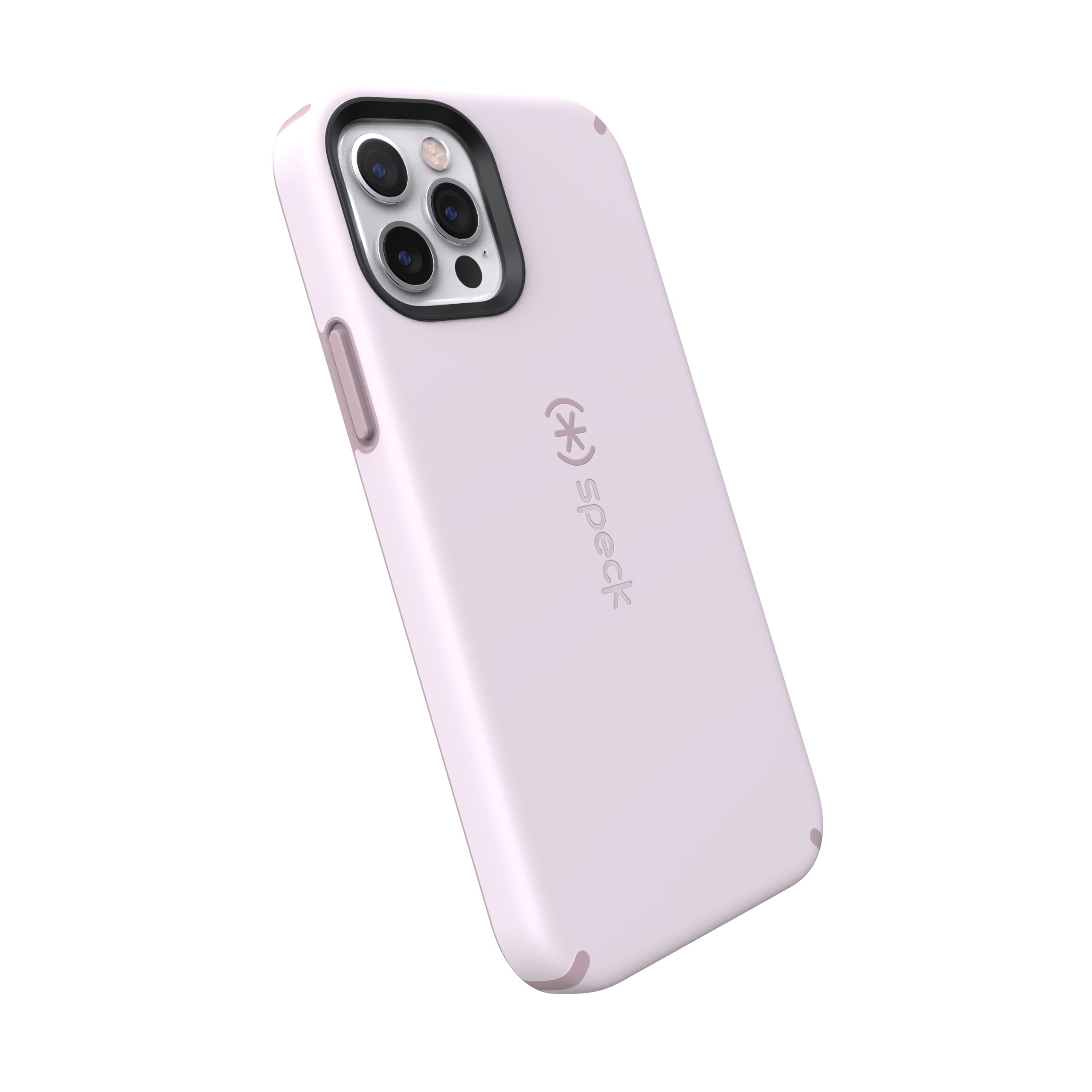 Speck Products Candyshell Pro Case fits iPhone 12 and 12 Pro, 6.1" Model, Compatible with MagSafe, Soft Lilac/Carnation Petal