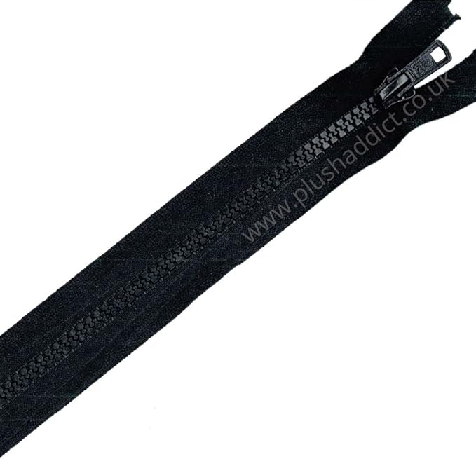 Fermeture éclair En Plastique épais N°5 Avec Extrémité Ouverte Et