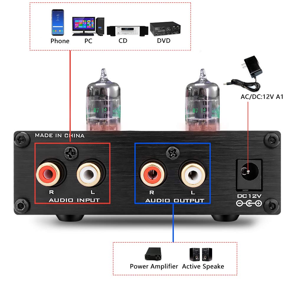Mua FX AUDIO Home Audio GE5654 Tube Preamp—Sound Quality Upgrade ...