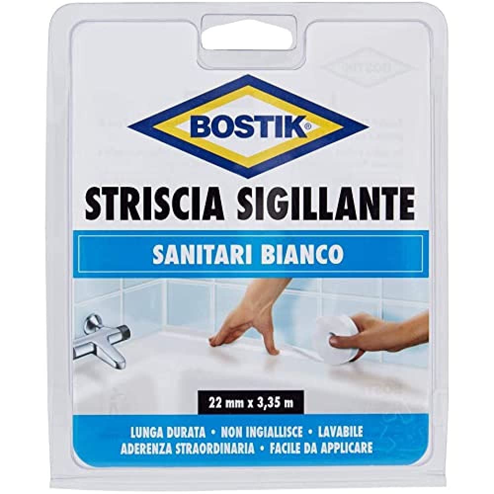 BOSTIK Adhesive Sealing Strip Water Resistant and Household Cleaners, D1856