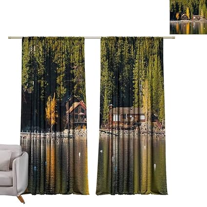 Amazon Com Curtains And Drapes Lake Tahoe Carnelian Bay