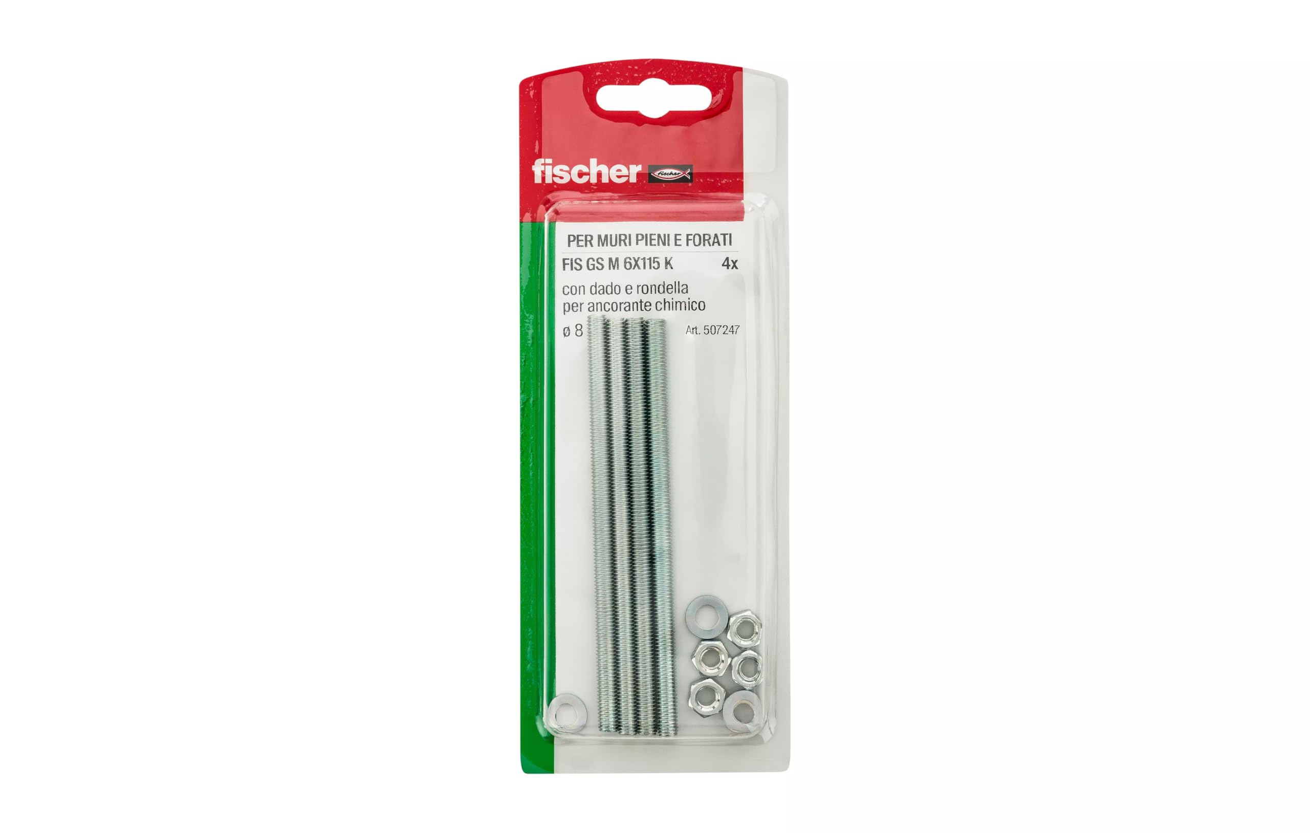 Fischer Threaded Rod FIS GS M 6 X 110 K