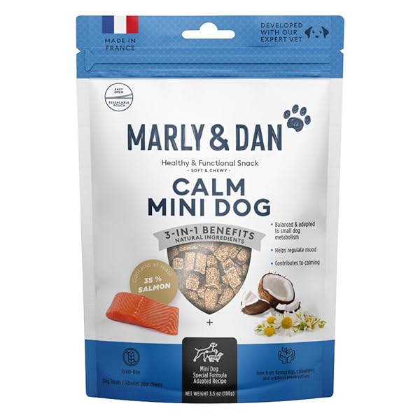 MARLY & DAN SMALL BREED CALMING DOG TREATS...