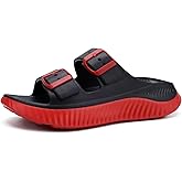 KuaiLu Womens Recovery Sandals With Comfortable Plantar Fasciitis Arch Support, Orthotic Adjustable Thick Cushion Sport Slides Reduces Stress on Feet, Joints & Back Post-Exercise