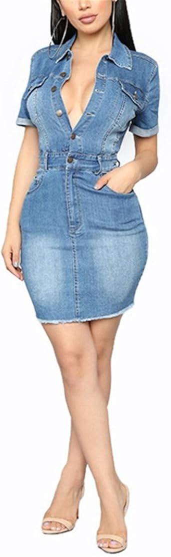 jeans dresses on amazon