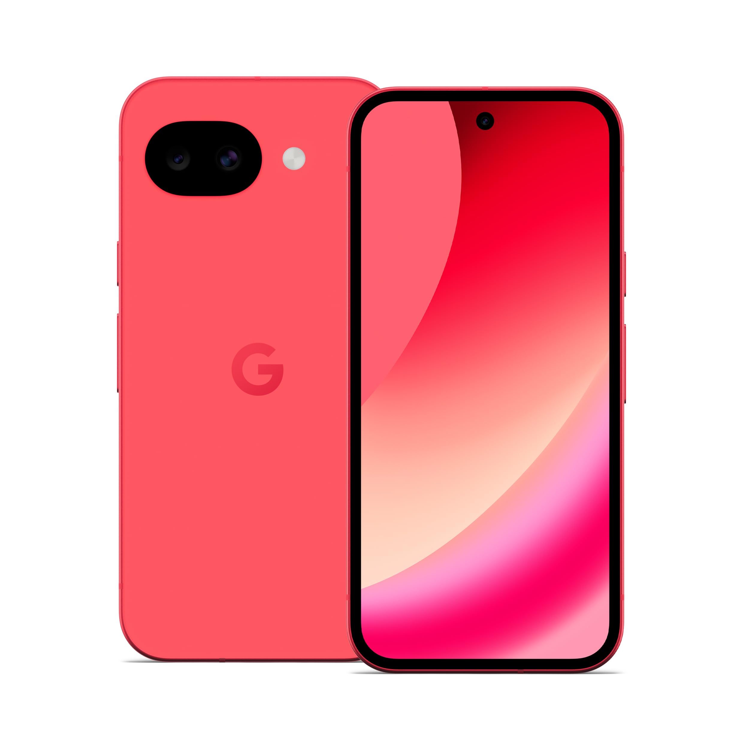Google Pixel 10a – 7 Jahre Pixel Drops, mehr als 30 Stunden Akkulaufzeit, Kamera-Coach, Gemini Live, Pixel-Sicherheitsfunktionen - Berry, 128GB