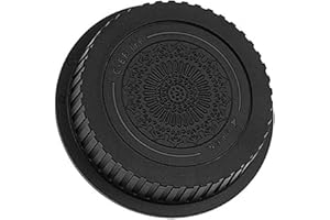 Fotodiox Designer Rear Lens Cap for Canon EOS EF, EF-S Lenses, Replaces Canon RF-1 Cap