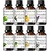 MajesticPure Aromatherapy Essential Oils Set - 10 ml Each