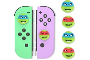 NANANINO Silicone Switch Joy-Con Thumb Grip Caps, Joystick Cover Compatible with Nintendo Switch/Switch OLED/Switch Lite – Ninja Turtle