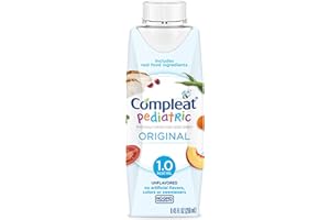 Compleat Pediatric 1.0mL, Nutritionally Complete Tube Feeding Formula, Unflavored, 24 Pack