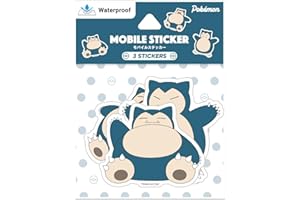GOURMANDISE Gourmandies Pokemon Mobile Sticker Snorlax POKE-840D