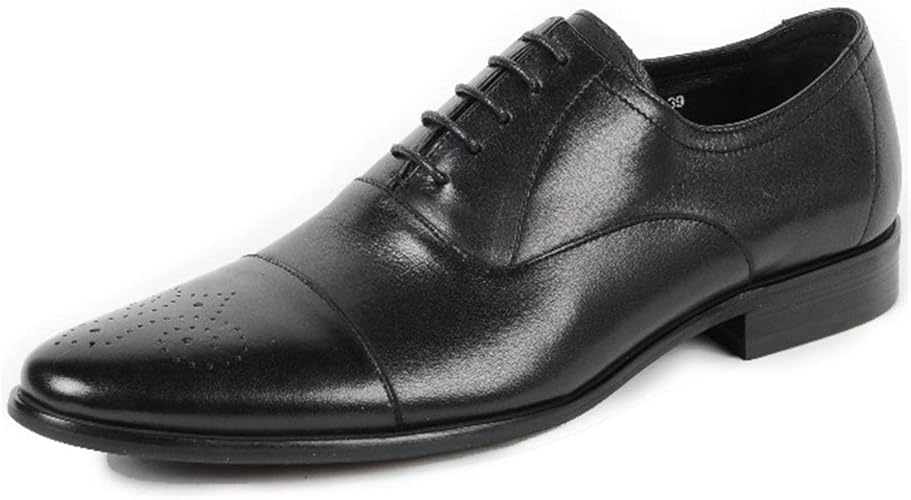 Amazon One Max ビジネスシューズ ストレートチップ メンズ 本革 内羽根 フォーマル 革靴 ウォーキング ビジネス カジュアル レースアップ シューズ 高級靴 ビジネスシューズ