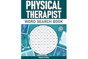 Physical Therapist Word Search Book: A Puzzle Book with Physical Therapy Terms
