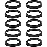 10 PCS Seal Ring Silicone Washer Waste Pipe Seal Ring Rubber Gasket Washers Plumbing for 1 1/2 Inch Drain Pipe Sink Drains