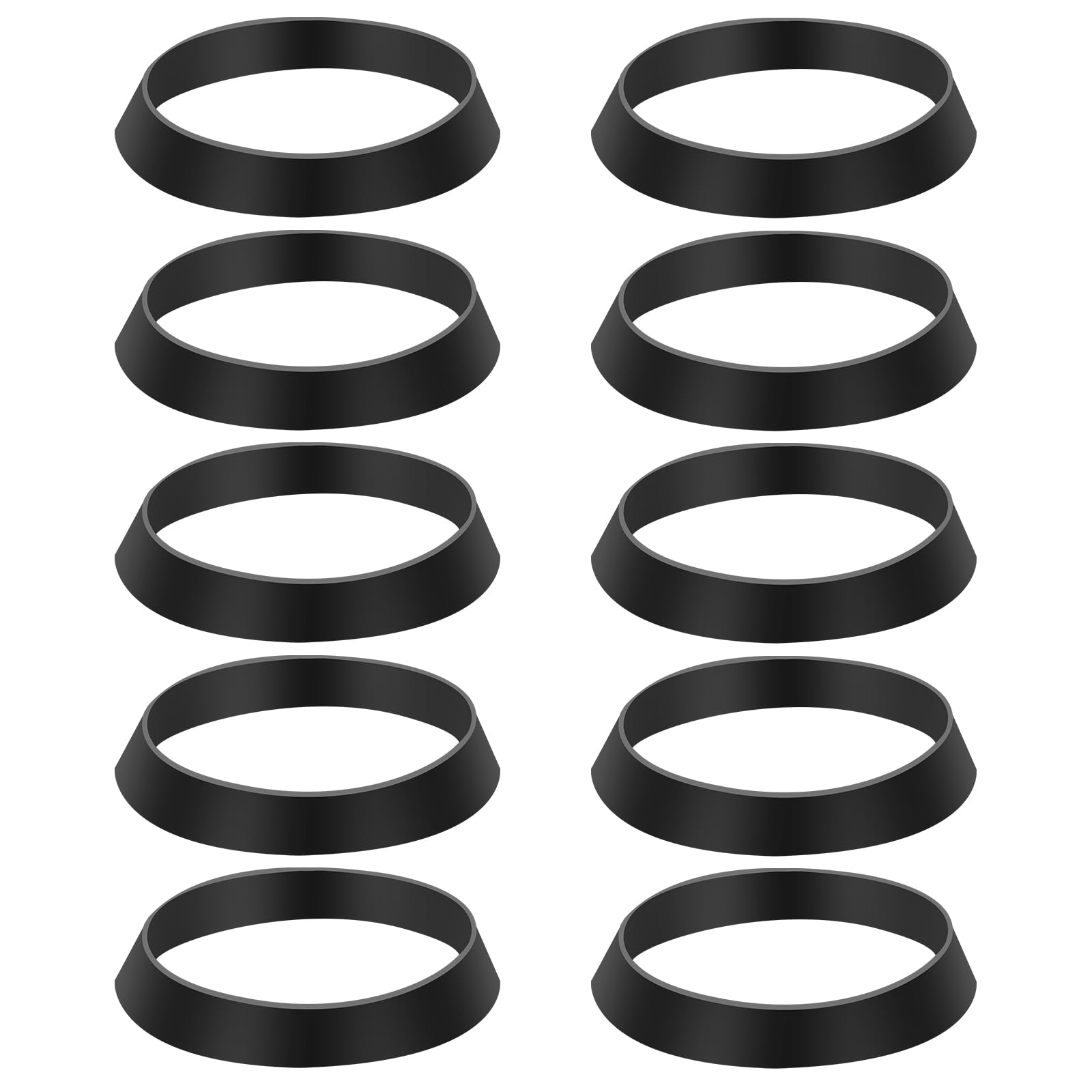 Photo 1 of 10 PCS Seal Ring Silicone Washer Waste Pipe Seal Ring Rubber Gasket Washers Plumbing for 1 1/2 Inch Drain Pipe Sink Drains