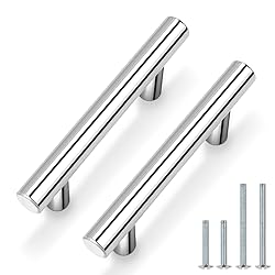 Probrico 15 Pack 2-1/2 Inch Cabinet Pulls, Polished