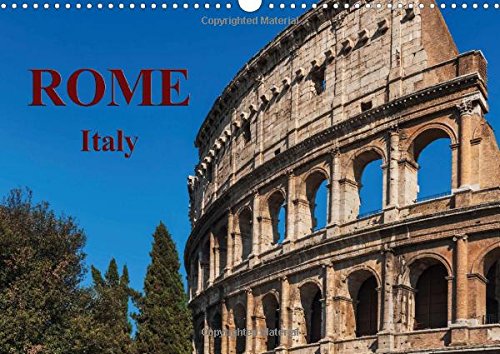 Rome Italy / UK-Version / Birthday Calendar: A Walk Through the Old Town of the Italian Capital Rome. (Calvendo Places)