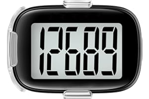 TAZUZFLA Pedometer Walking Simple 3D Step Counter with Clip and Lanyard, Activities Fitness Tracker Without Smartphone, Accurate Step Tracker for Women, Men, Seniors