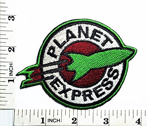 Futurama Planet Express kid baby cartoon patch Symbol Jacket T-shirt Patch Sew Iron on Embroidered Sign Badge Costume