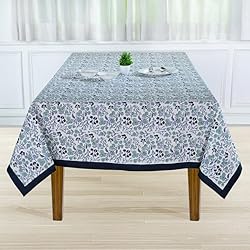 Ridhi Denim Blue 80x120 Inches Rectangle