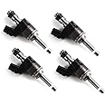 FIWARY High Pressure Fuel Injectors 4pcs fit for Honda Accord, CR-V, Civic, Fit 1.5L L4 - Gas 2015 2016 2017 2018 2019 Replace OE 16010-5R1-315 160105R1315