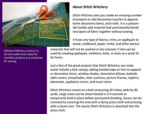 image for Superpunch Stitch Witchery Stabilizer HTC3000-28 -- 20 inches wide, Fu