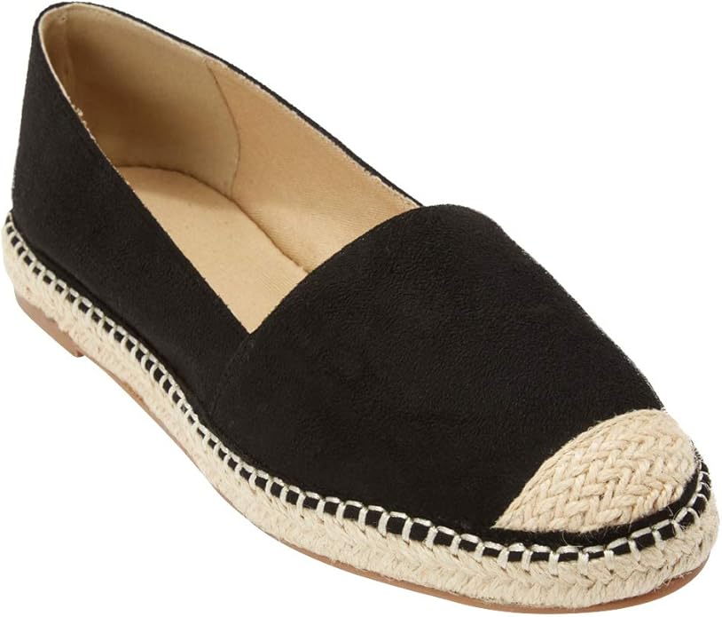 womens extra wide espadrilles