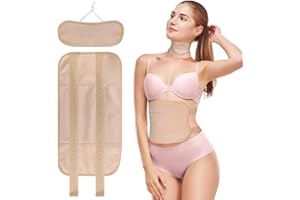 ANG TIAC Castor Oil Packs, Reusable Organic Castor Oil Packs for Liver Detox, Machine Washable, Leak Proof Castor Oil Packs for Liver Detox, Flannel Cotton with Adjustable Elastic Band