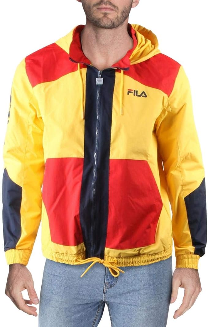 fila earl full zip hooded jacket